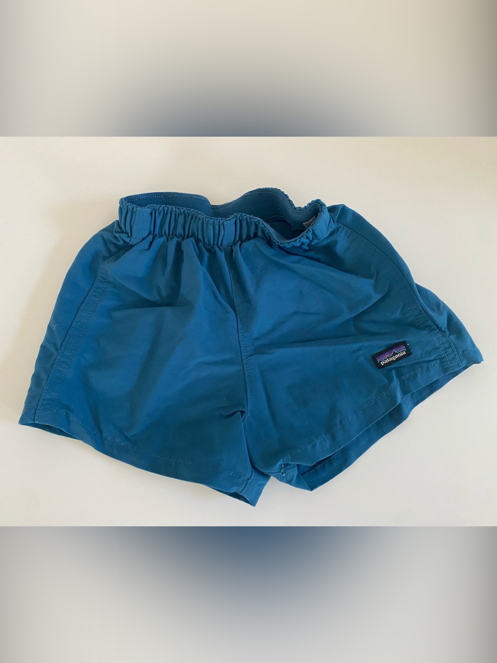 Patagonia Baby 3-6 Month Blue Baggies Shorts